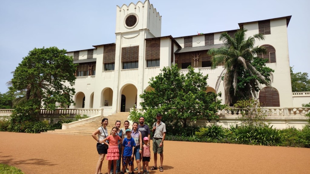 Protégé&nbsp;: Lomé et Lac Togo lors de la venue de la famille&nbsp;Cherrier